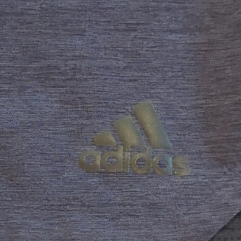 Adidas Gym Shorts with Elastic Waist Dark Blue Size XL - Picture 4 of 6